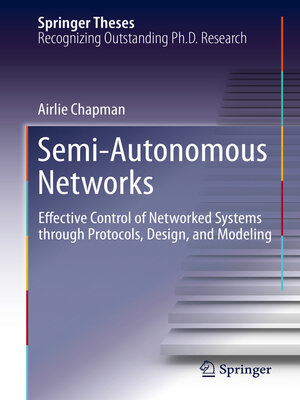 cover image of Semi-Autonomous Networks